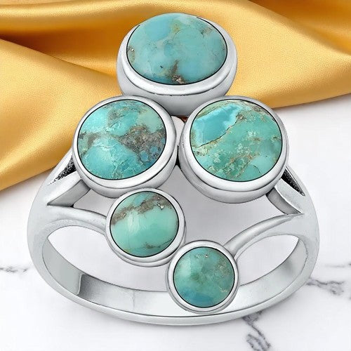 Free-Form Turquoise Ring