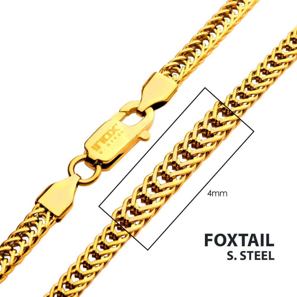 Stainless Steel Foxtail chain