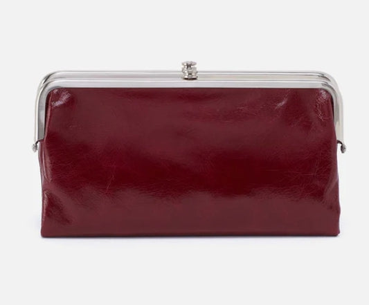 HOBO Red Clutch Wallet