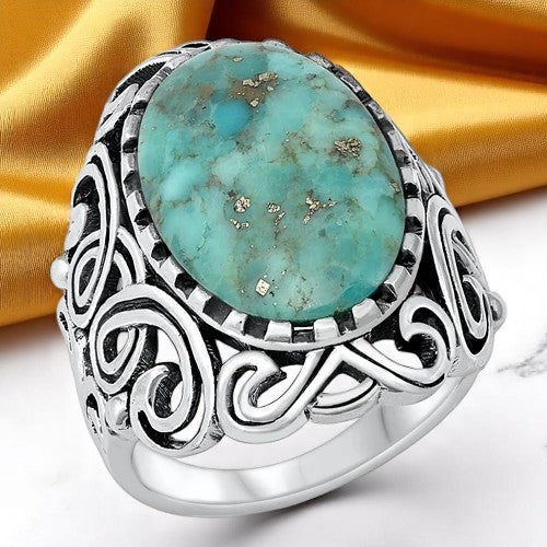 Turquoise "Frame" Ring size