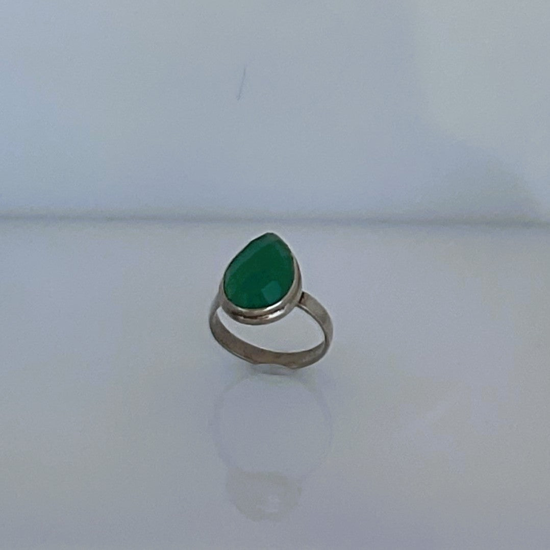 Green Onyx Ring