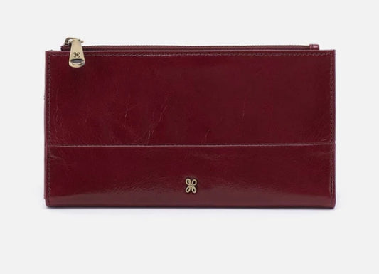 HOBO Red Bifold Wallet