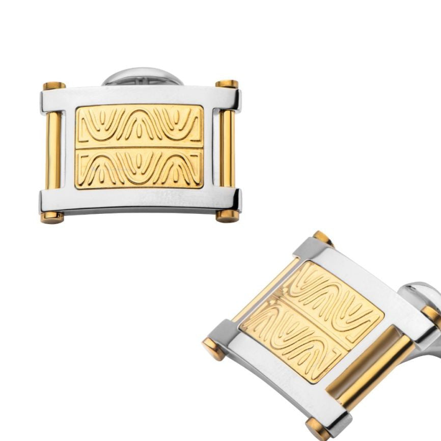 TWO-TONE CUFF LINKS