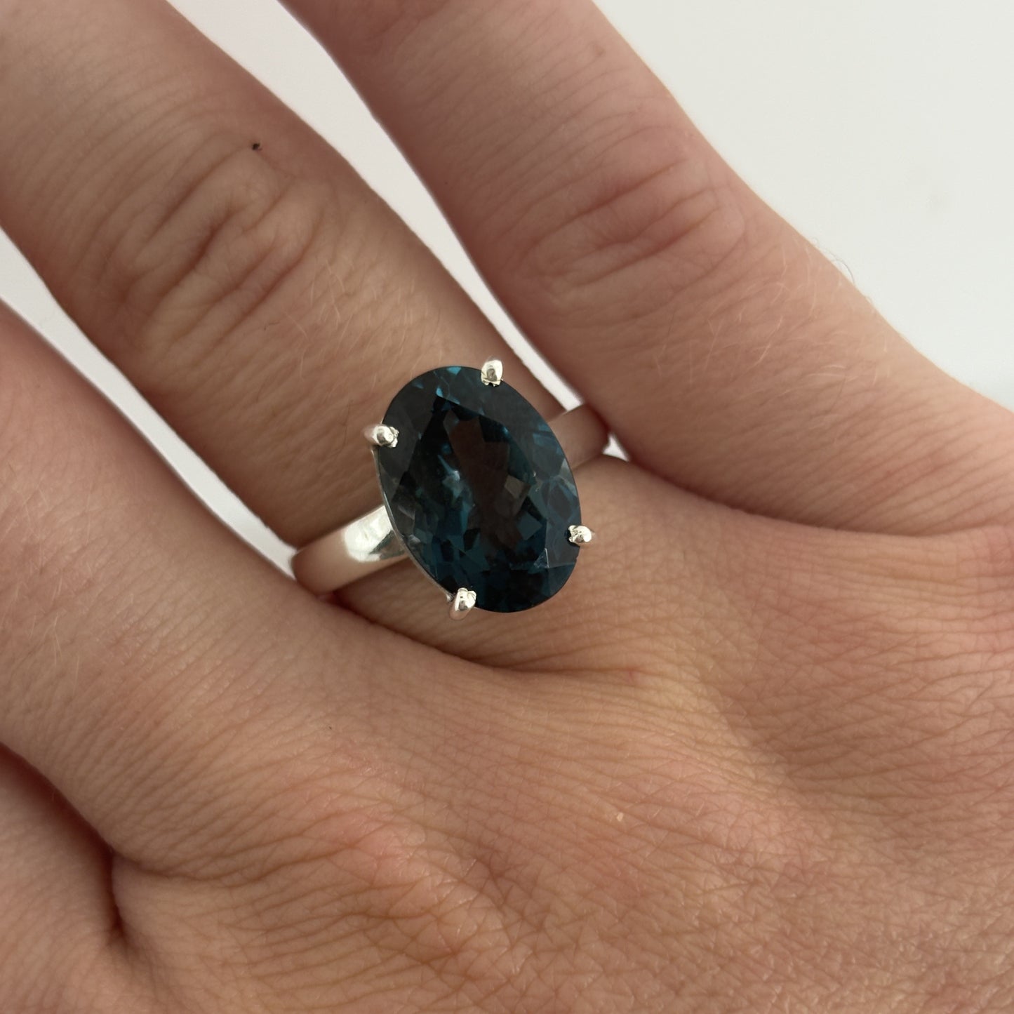 London Blue Topaz Ring