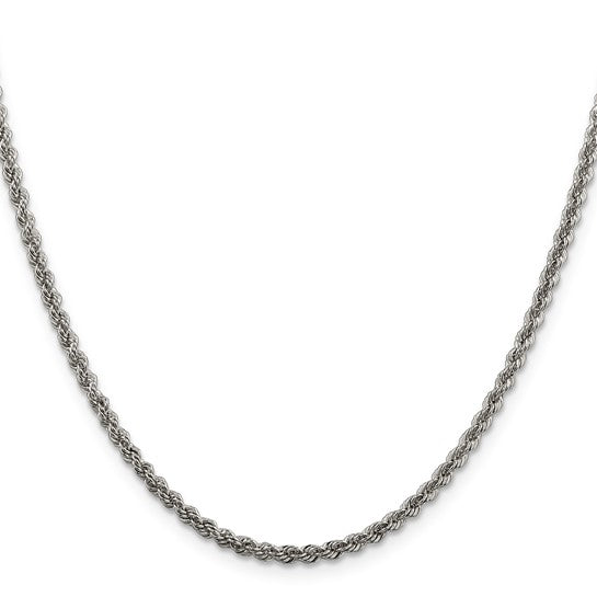 Sterling Silver Rope Chain (2..5MM)