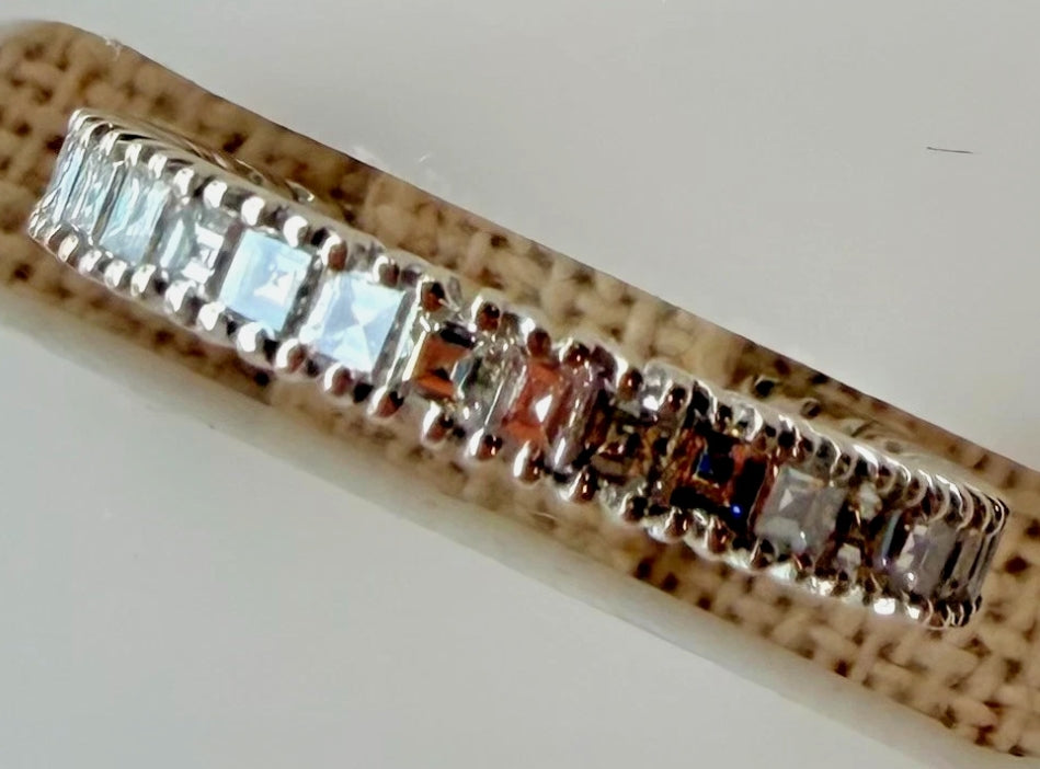 Eternity Ring Princess Cut