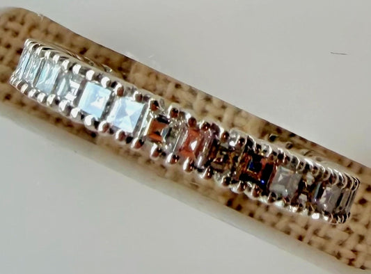 Eternity Ring Princess Cut