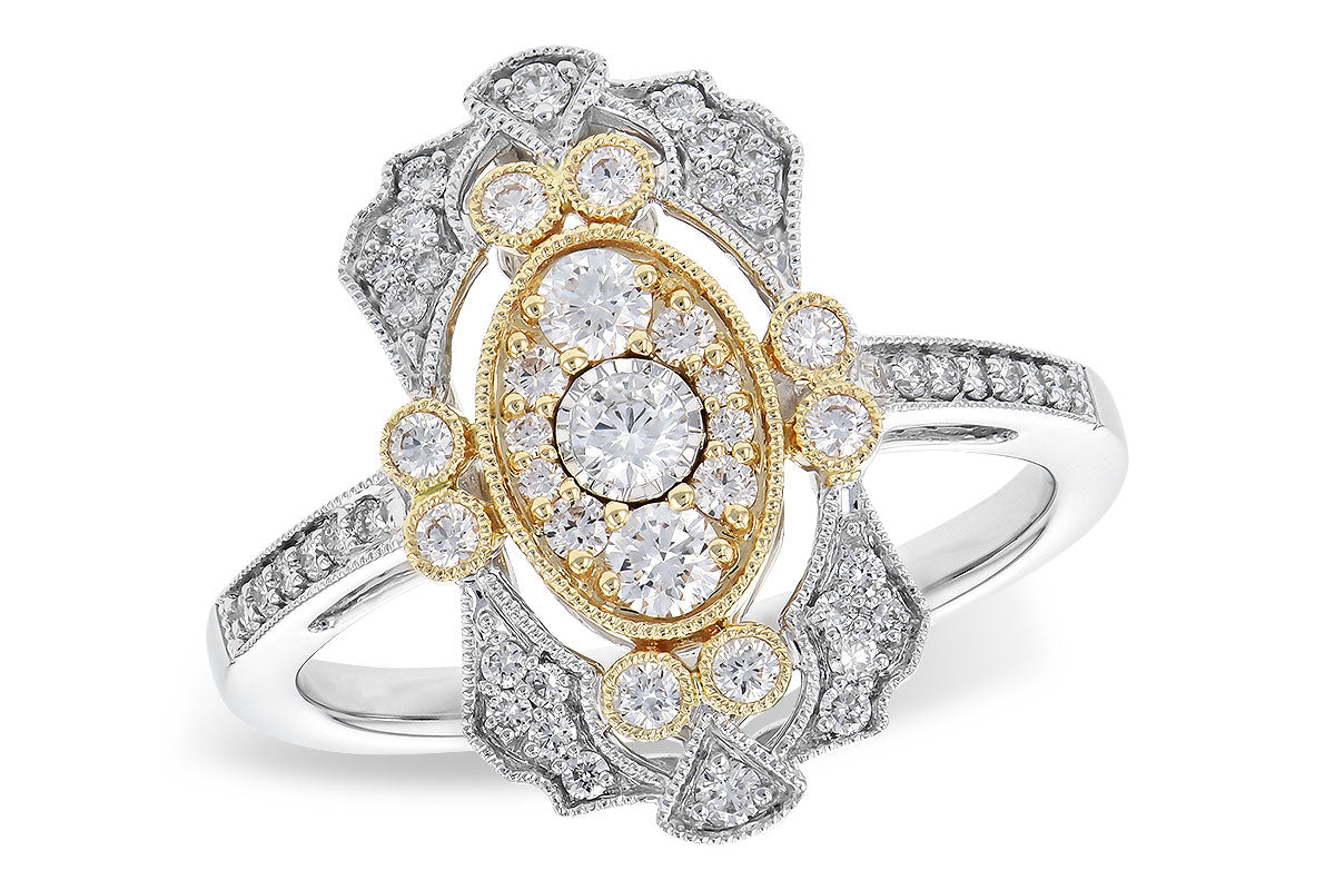 DIAMOND CLUSTER FRAME RING