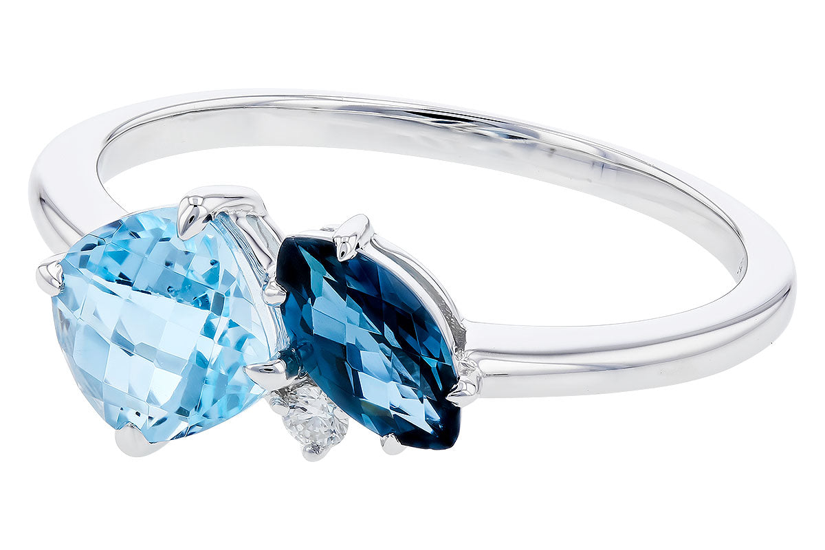 Blue Topaz Ring