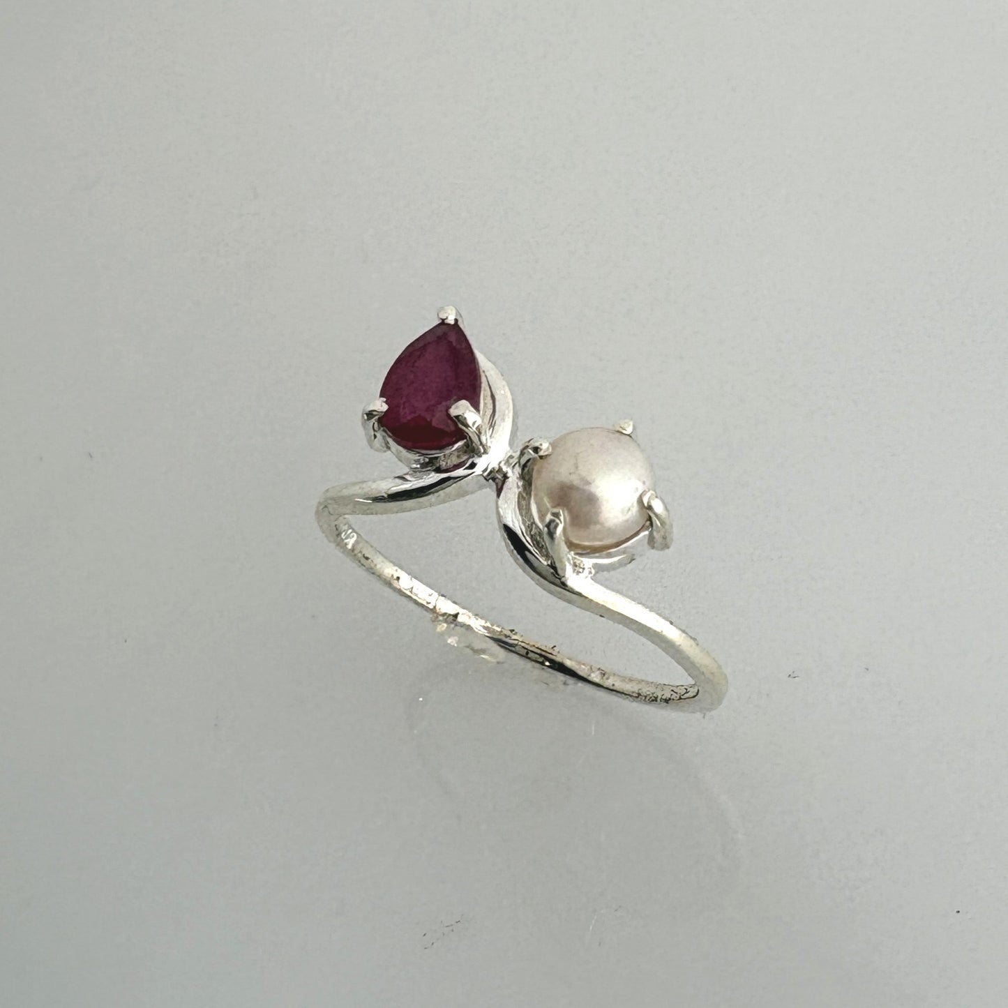 Ruby & Pearl Ring
