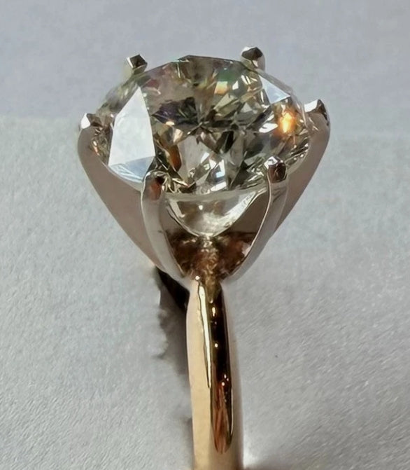 6 CTW Solitaire Diamond Ring