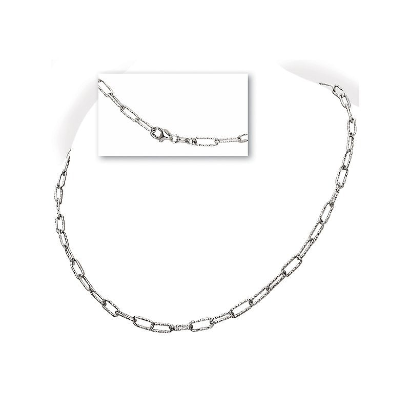 Platinum-Plated Paperclip Chain