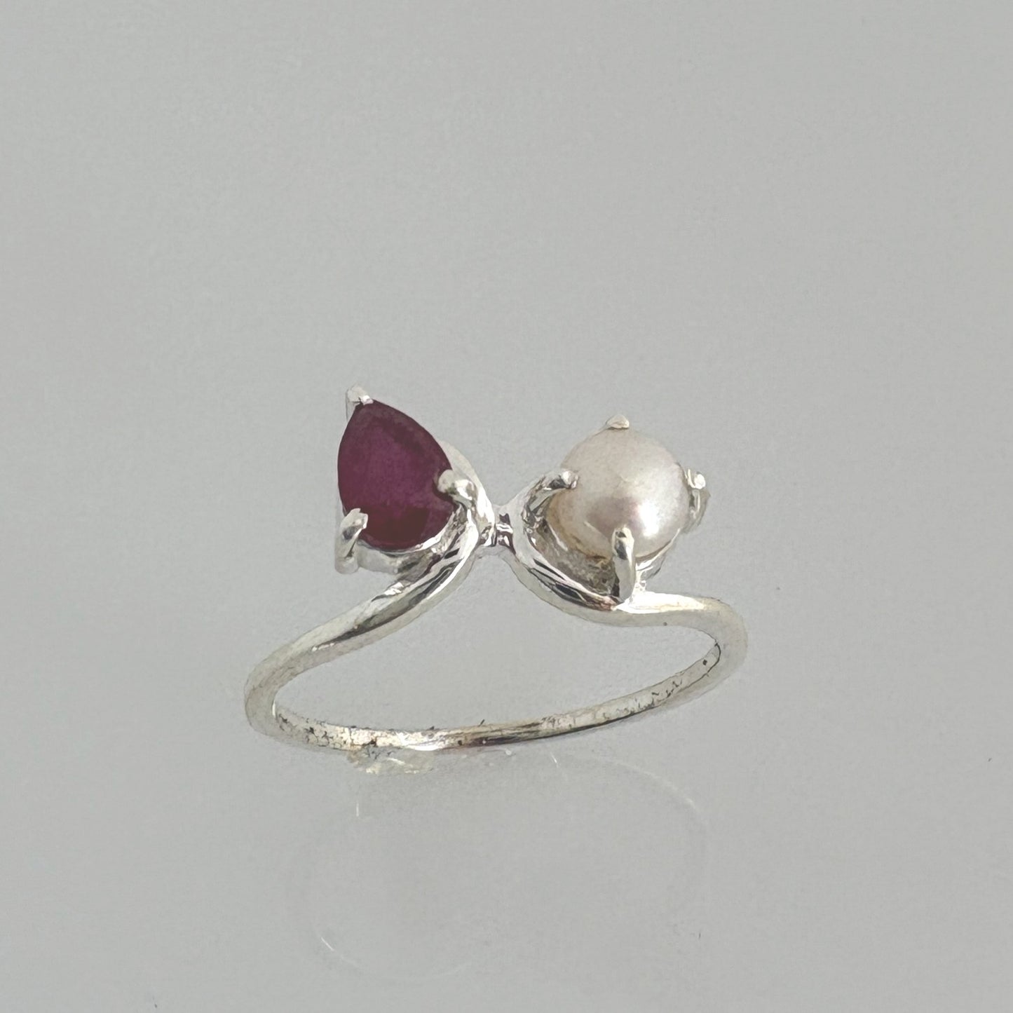 Ruby & Pearl Ring