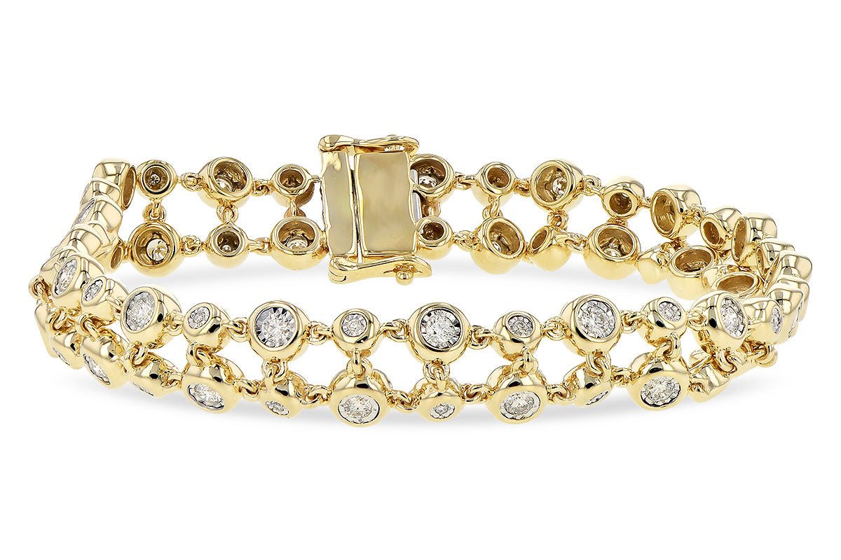 DOUBLE STRAND DIAMOND BRACELET