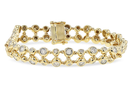 DOUBLE STRAND DIAMOND BRACELET