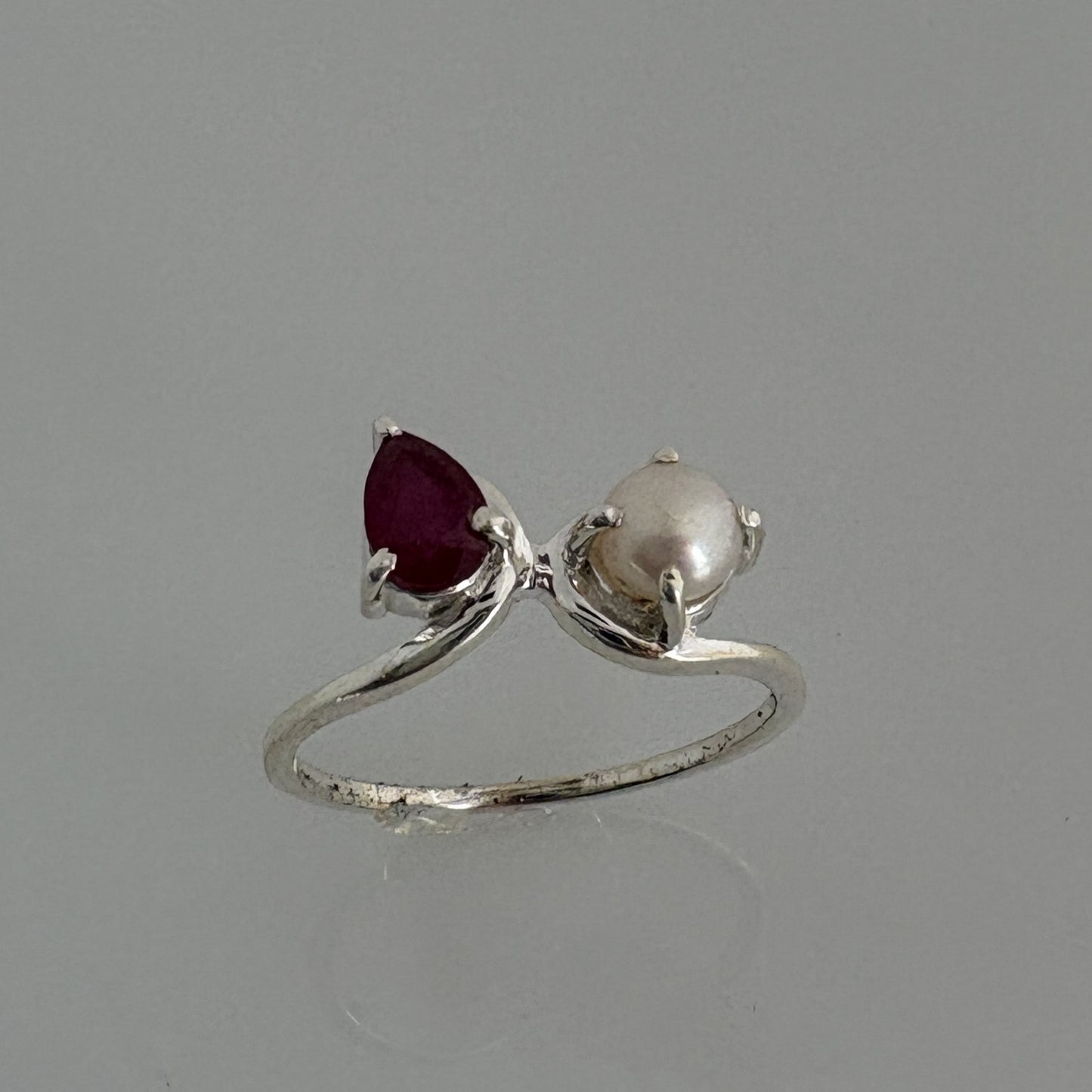 Ruby & Pearl Ring