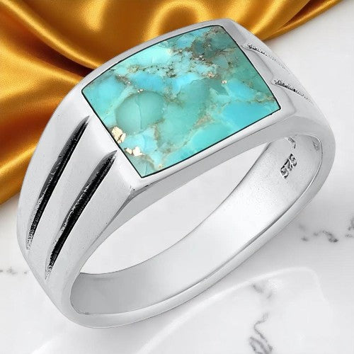 Turquoise Signet Ring