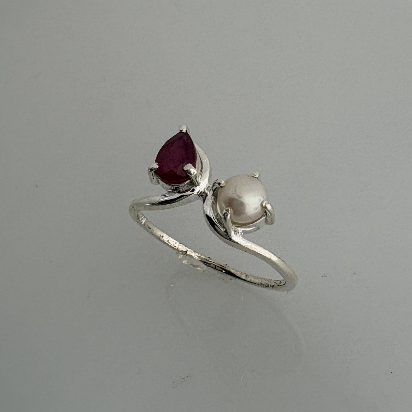 Ruby & Pearl Ring