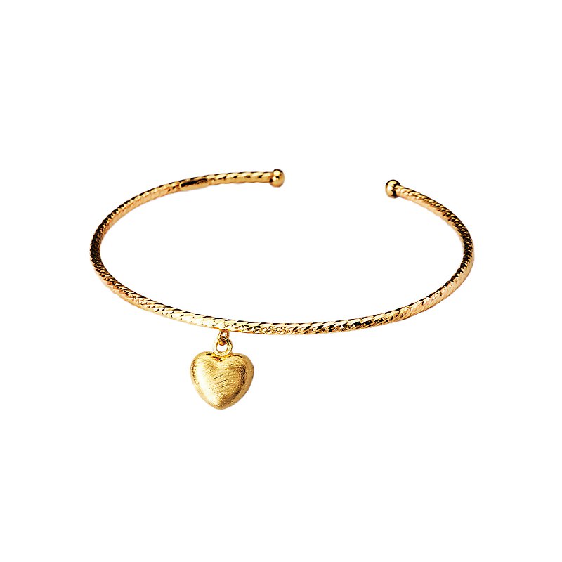 Heart Charm Bracelet