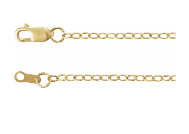 GF Flat Cable Chain (1.8mm)