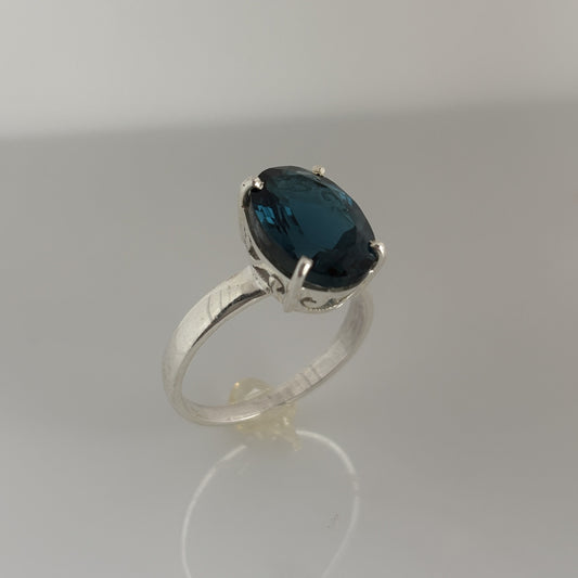 London Blue Topaz Ring