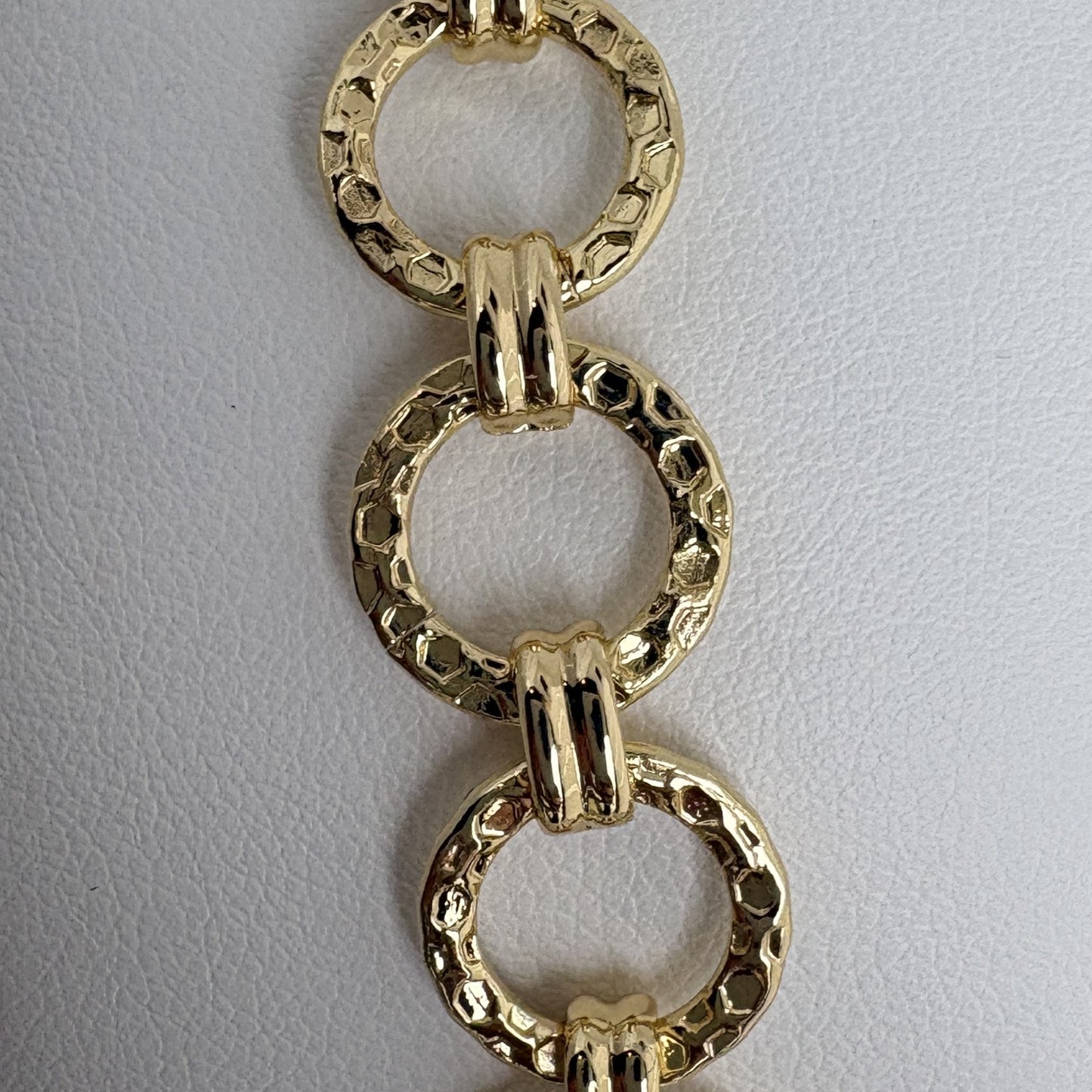 Textured Link Bracelet