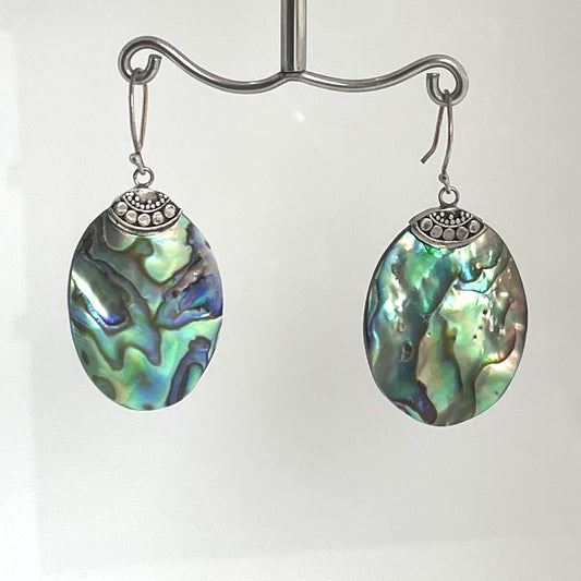 Abalone Dangle Earrings